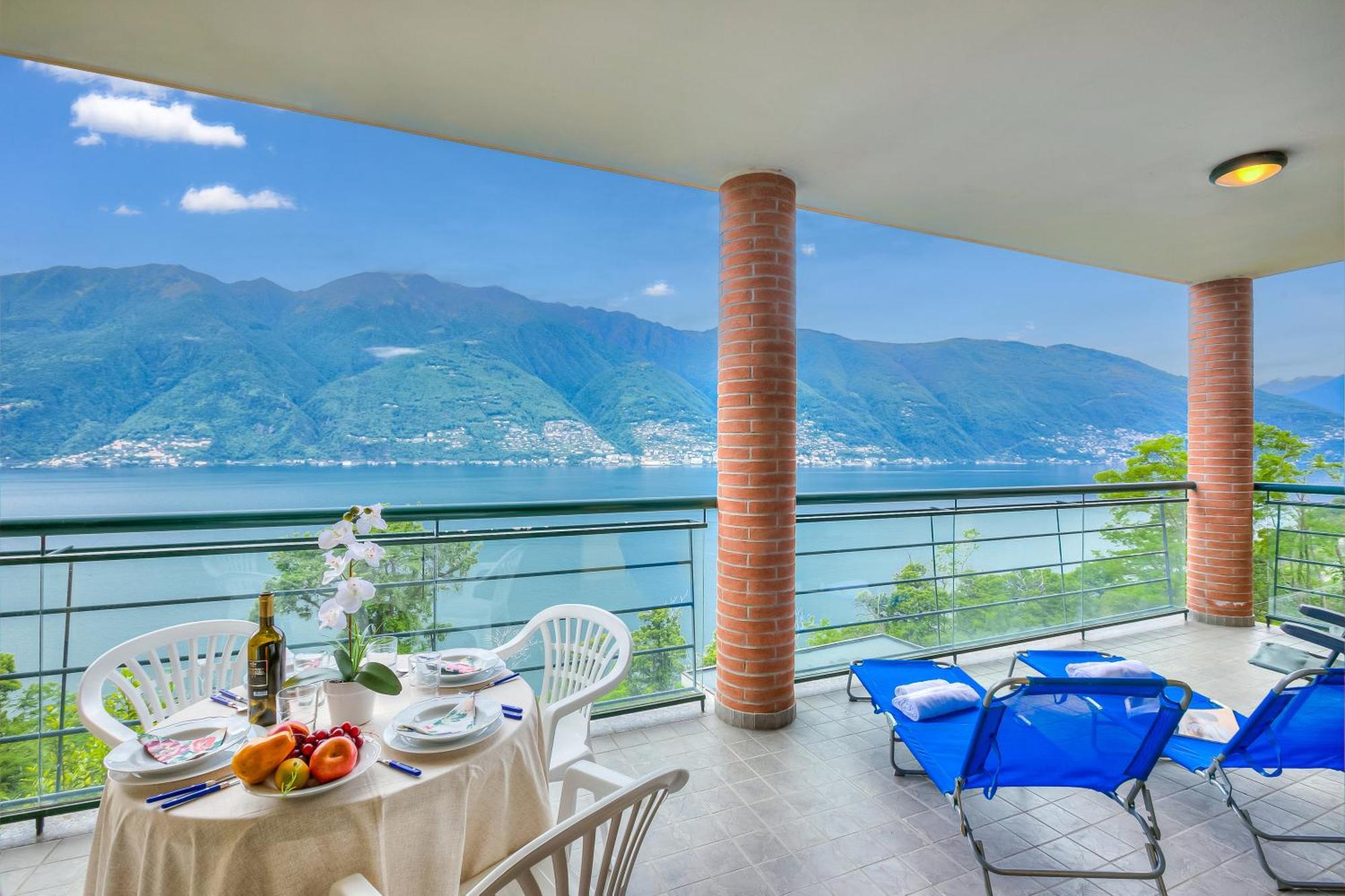 Va Pensiero Sul Lago Stunning View - Happy Rentals Tronzano Lago Maggiore Exterior photo